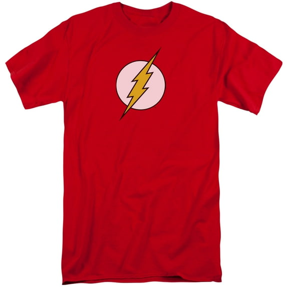 DC Comics Flash Flash Logo S/S Adult Tall