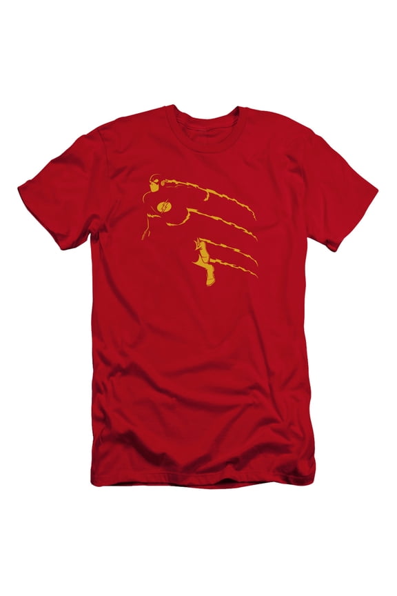 DC Comics Flash Flash Min Premium Canvas Adult Slim Fit 30/1 T-Shirt