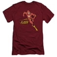 thumbnail image 1 of DC Comics Flash Jetstream S/S Adult 30/1 T-Shirt Cardinal, 1 of 1