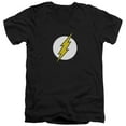 thumbnail image 1 of DC Comics Flash Logo Mens V-Neck Shirt, 1 of 2