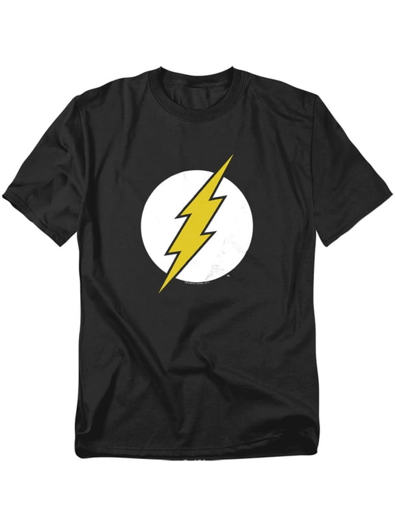 DC Comics Flash T-Shirt Flash Logo Unisex Graphic Tee For Men & Women
