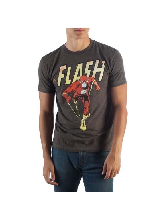 DC Comics Flash Vintage Prnt T-Small