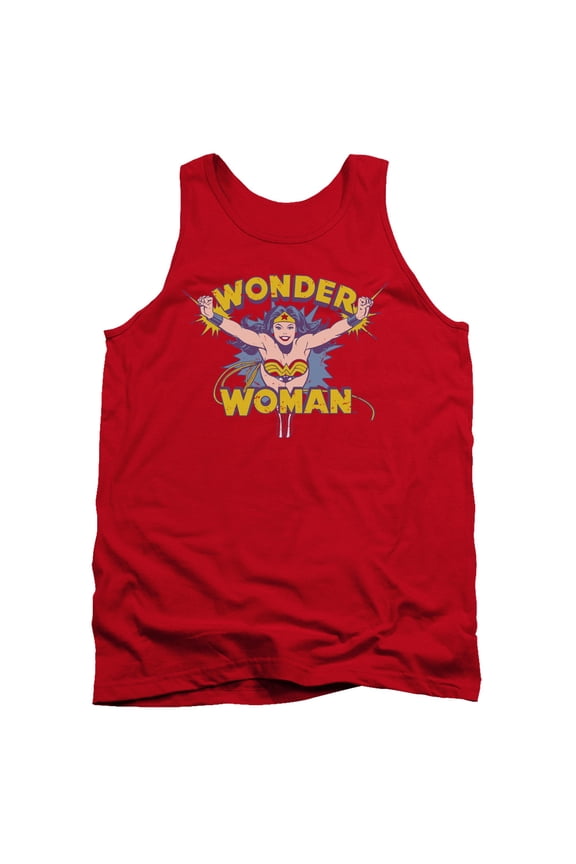 DC Comics Flying Through Adult Tank Top