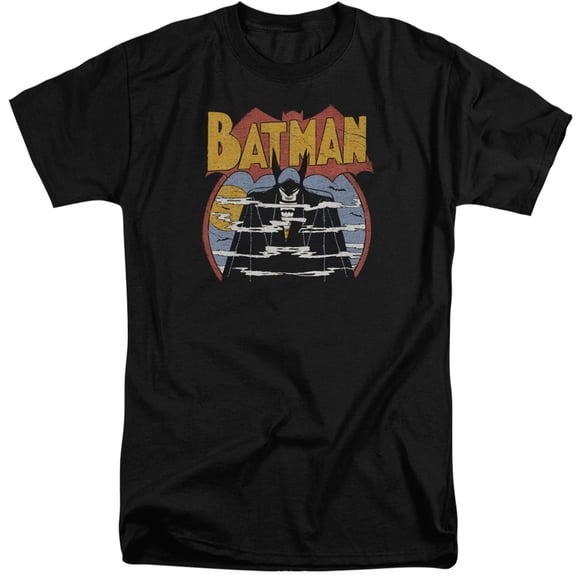 DC Comics Foggy S/S Adult Tall Black