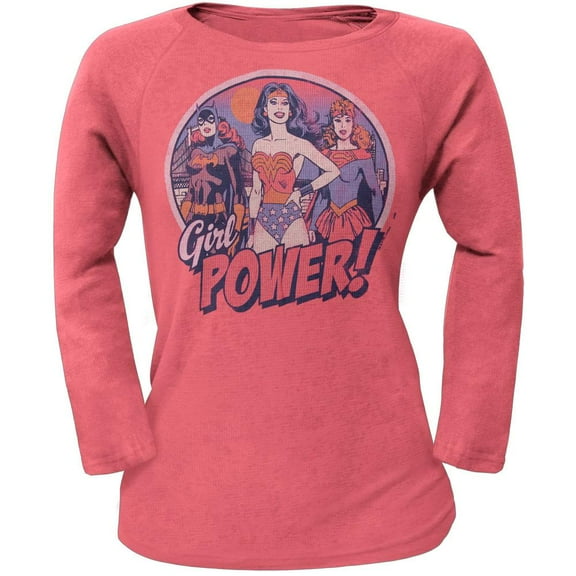 DC Comics - Girl Power Juniors Thermal - Medium