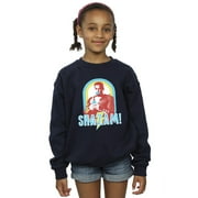 DC Comics Girls Shazam Buble Gum Frame Sweatshirt