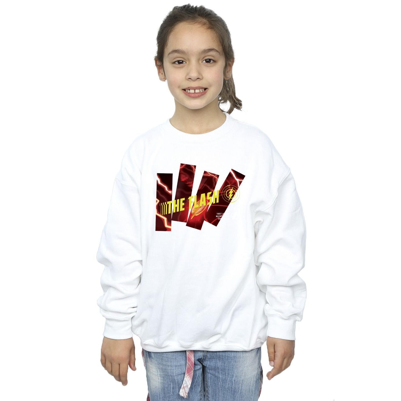 DC Comics Girls The Flash Pillars Sweatshirt