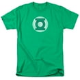 thumbnail image 1 of DC Comics Gl Logo Distressed S/S Adult 18/1 T-Shirt Kelly Green, 1 of 2