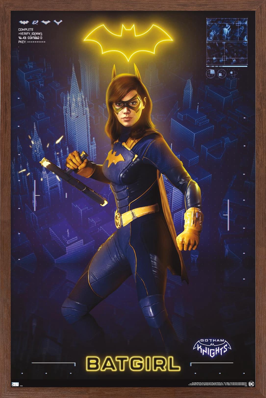 DC Comics Gotham Knights - Batgirl Wall Poster, 14.725" x 22.375" Framed