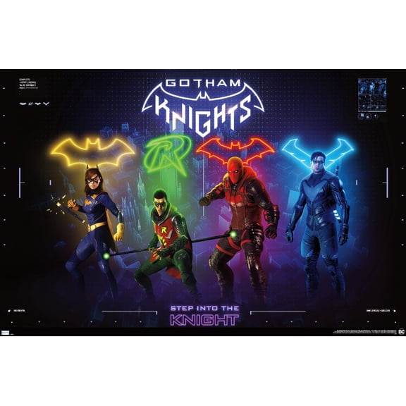 DC Comics Gotham Knights - Characters Wall Poster, 14.725" x 22.375"