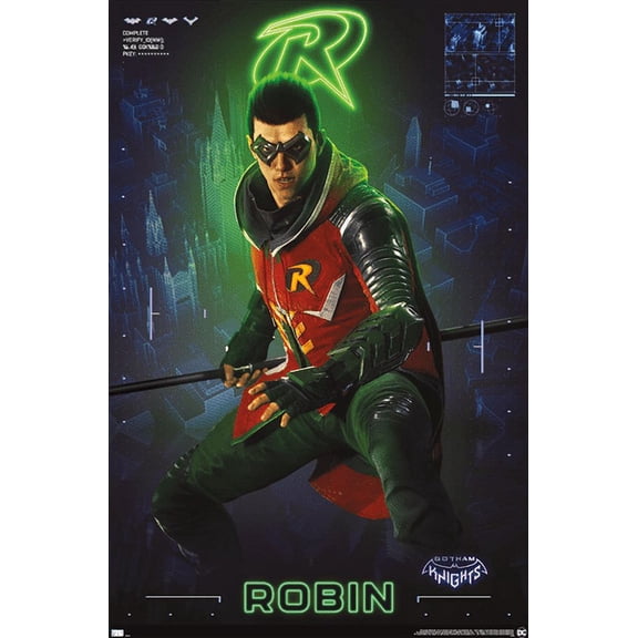 DC Comics Gotham Knights - Robin Wall Poster, 14.725" x 22.375"