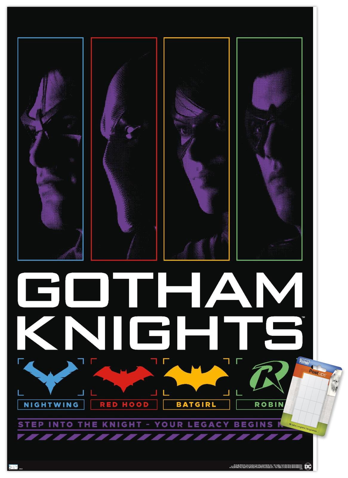 DC Comics Gotham Knights - Step In Wall Poster, 14.725" x 22.375"
