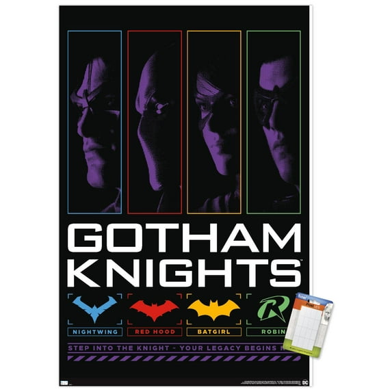 DC Comics Gotham Knights - Step In Wall Poster, 14.725" x 22.375"