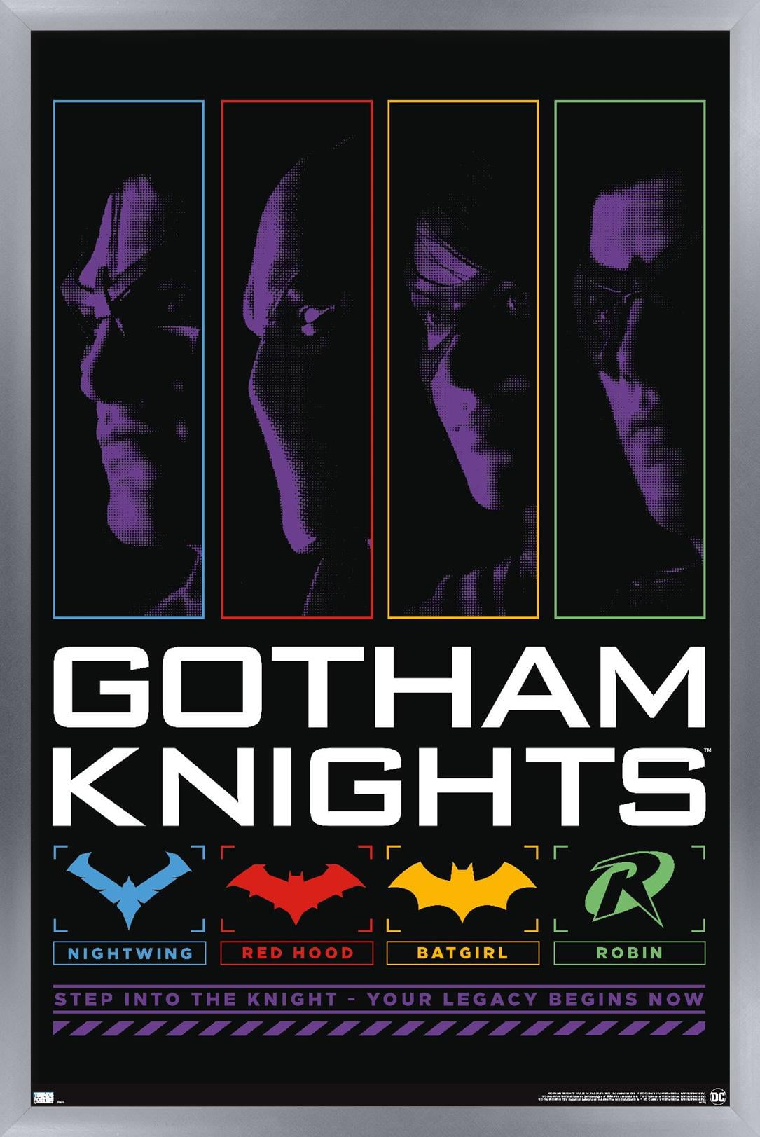 DC Comics Gotham Knights - Step In Wall Poster, 22.375" x 34" Framed