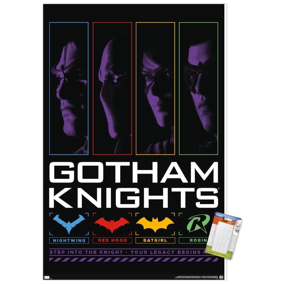 DC Comics Gotham Knights - Step In Wall Poster, 22.375" x 34"
