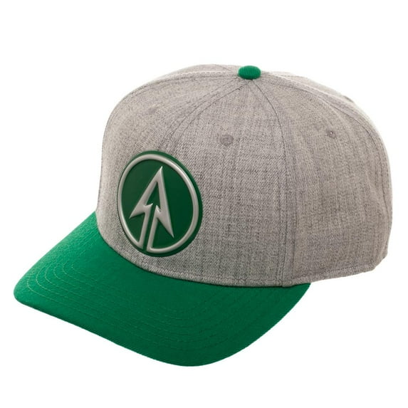 DC Comics Green Arrow Pre-curved Bill Snapback Hat