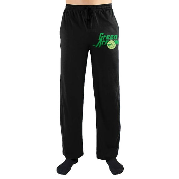 DC Comics Green Arrow Print Men's Sleepwear Sleep Pajama Pants-Large