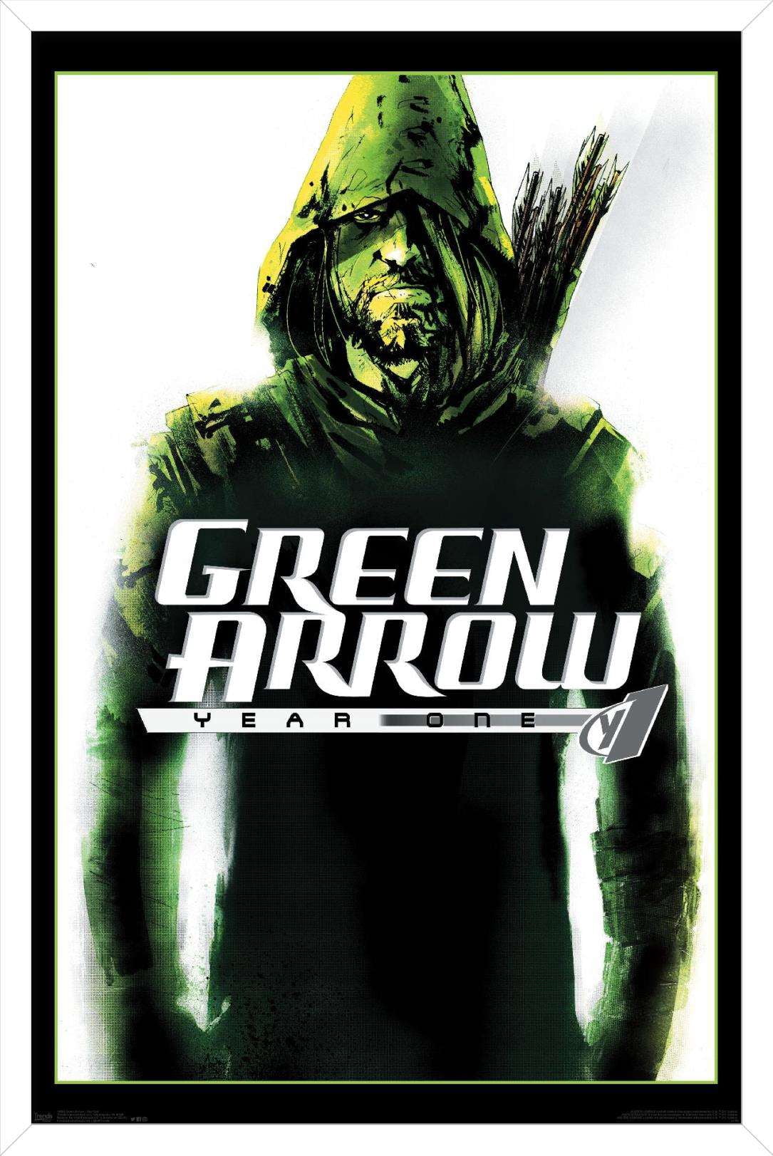 DC Comics - Green Arrow - Year One Wall Poster, 14.725" x 22.375", Framed