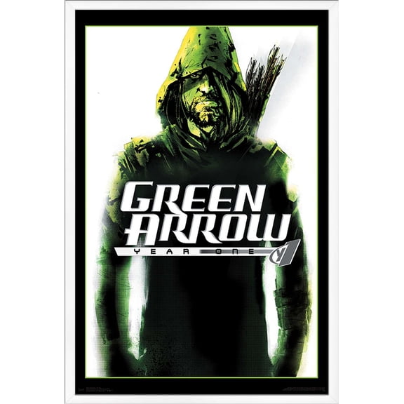 DC Comics - Green Arrow - Year One Wall Poster, 22.375" x 34", Framed
