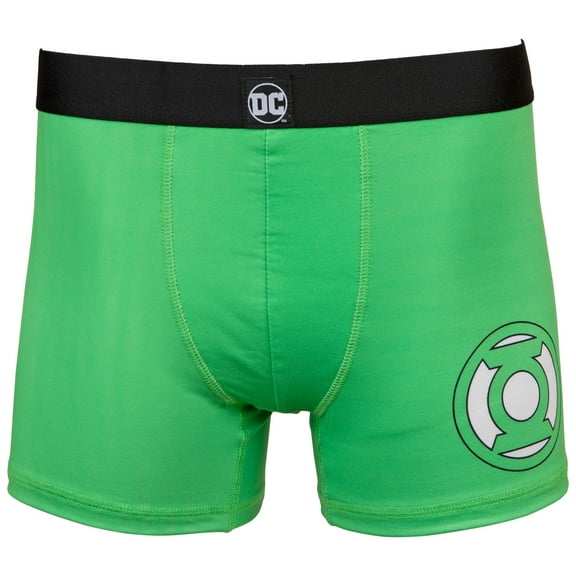 DC Comics Green Lantern Classic Logo Boxer Briefs-Small (28-30)