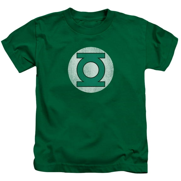 DC Comics Green Lantern Logo Distressed Little Boys Shirt