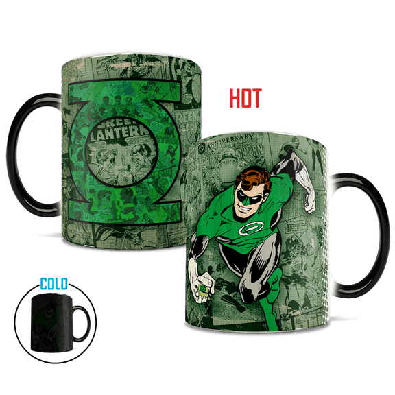 DC Comics (Green Lantern - Retro Logo) Morphing Mugs Heat-Sensitive Mug MMUG626