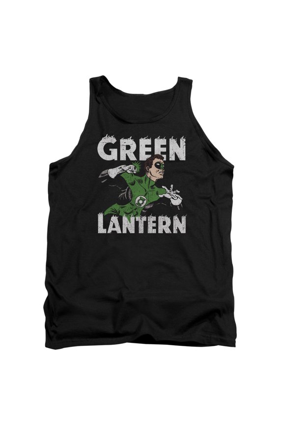 DC Comics Hal Power Adult Tank Top Black