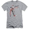 thumbnail image 1 of DC Comics Harley Hammer S/S Adult 30/1 T-Shirt Athletic Heather, 1 of 1