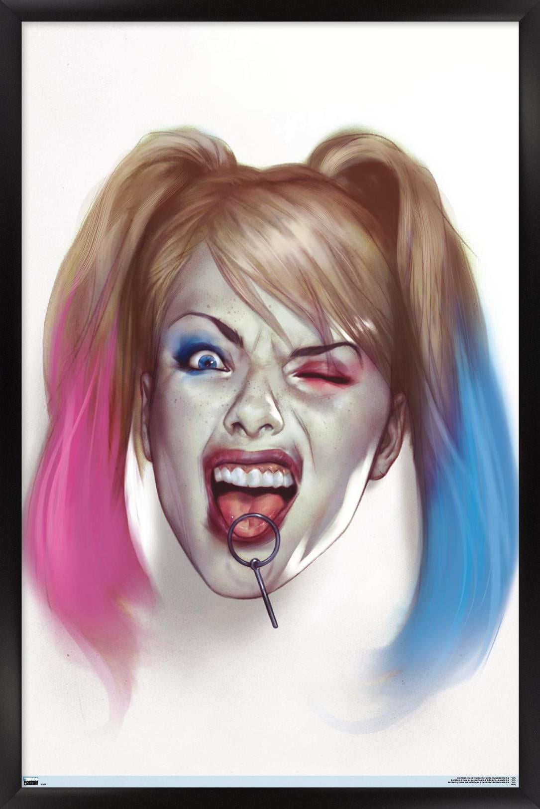 DC Comics - Harley Quinn - #1 Variant Wall Poster, 14.725" x 22.375" Framed
