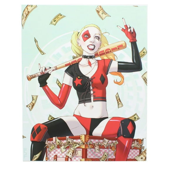 DC Comics Harley Quinn 8x10 Art Print by W. Scott Forbes (Nerd Block Exclusive)