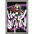 thumbnail image 1 of DC Comics - Harley Quinn Anime - Bat Wall Poster, 14.725" x 22.375", Framed, 1 of 3