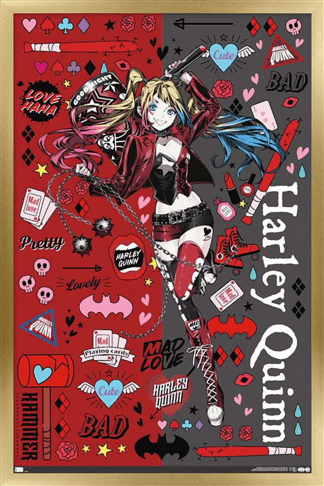dc-comics-harley-quinn-anime-icons-wall-poster-14-725-x-22-375
