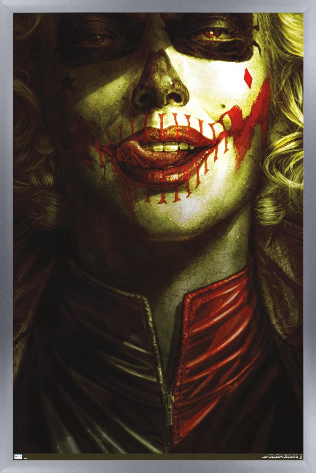 DC Comics - Harley Quinn - Batman: Damned Wall Poster, 14.725" x 22.375" Framed
