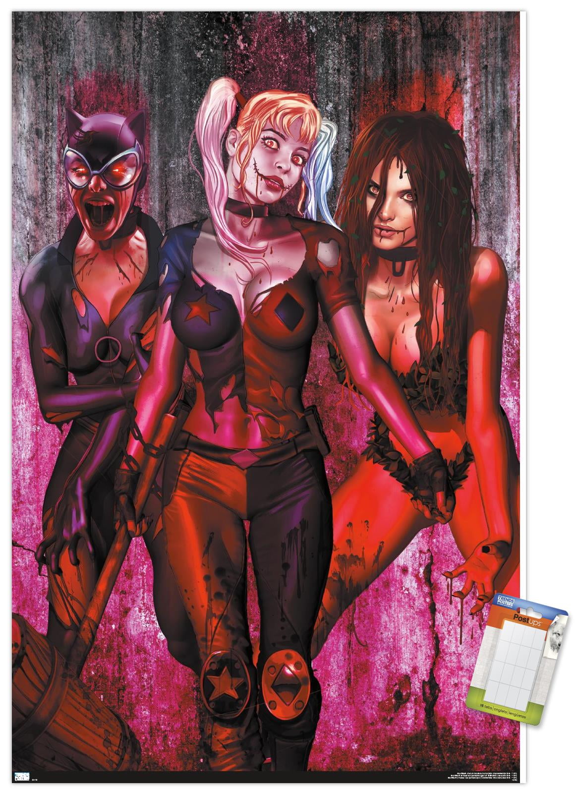 DC Comics - Harley Quinn - DCeased #1 Variant Wall Poster, 14.725" x 22.375"