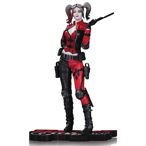 DC Comics Harley Quinn Injustice 2 Statue Limited Edition Red White Black Collectible Collectibles OCT160338