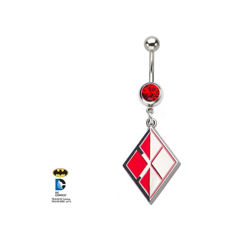 Harley quinn belly best sale ring