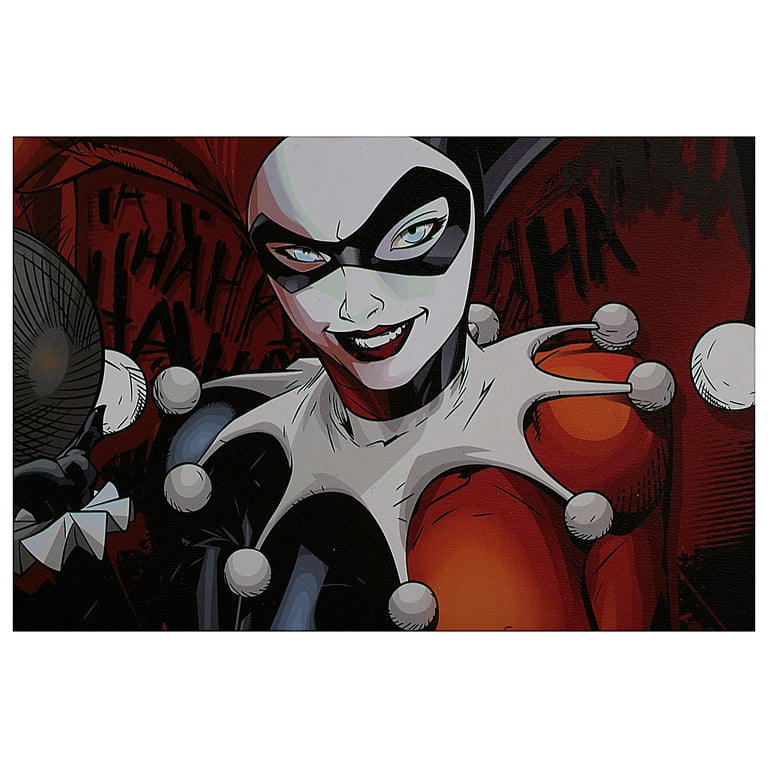 DC Comics Harley Quinn Wall Picture Poster 13 x 19