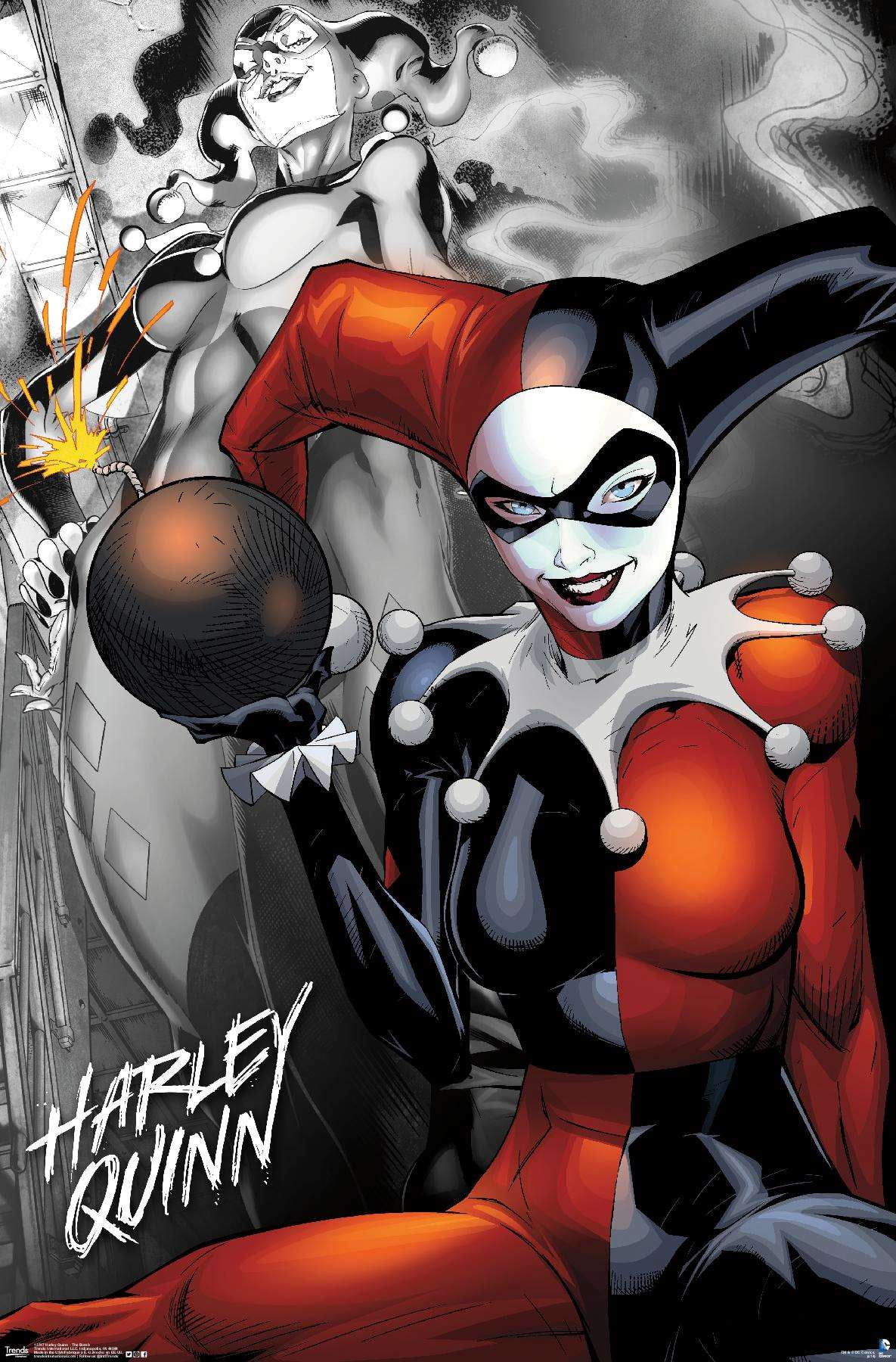 DC Comics - Harley Quinn - The Bomb Wall Poster, 14.725