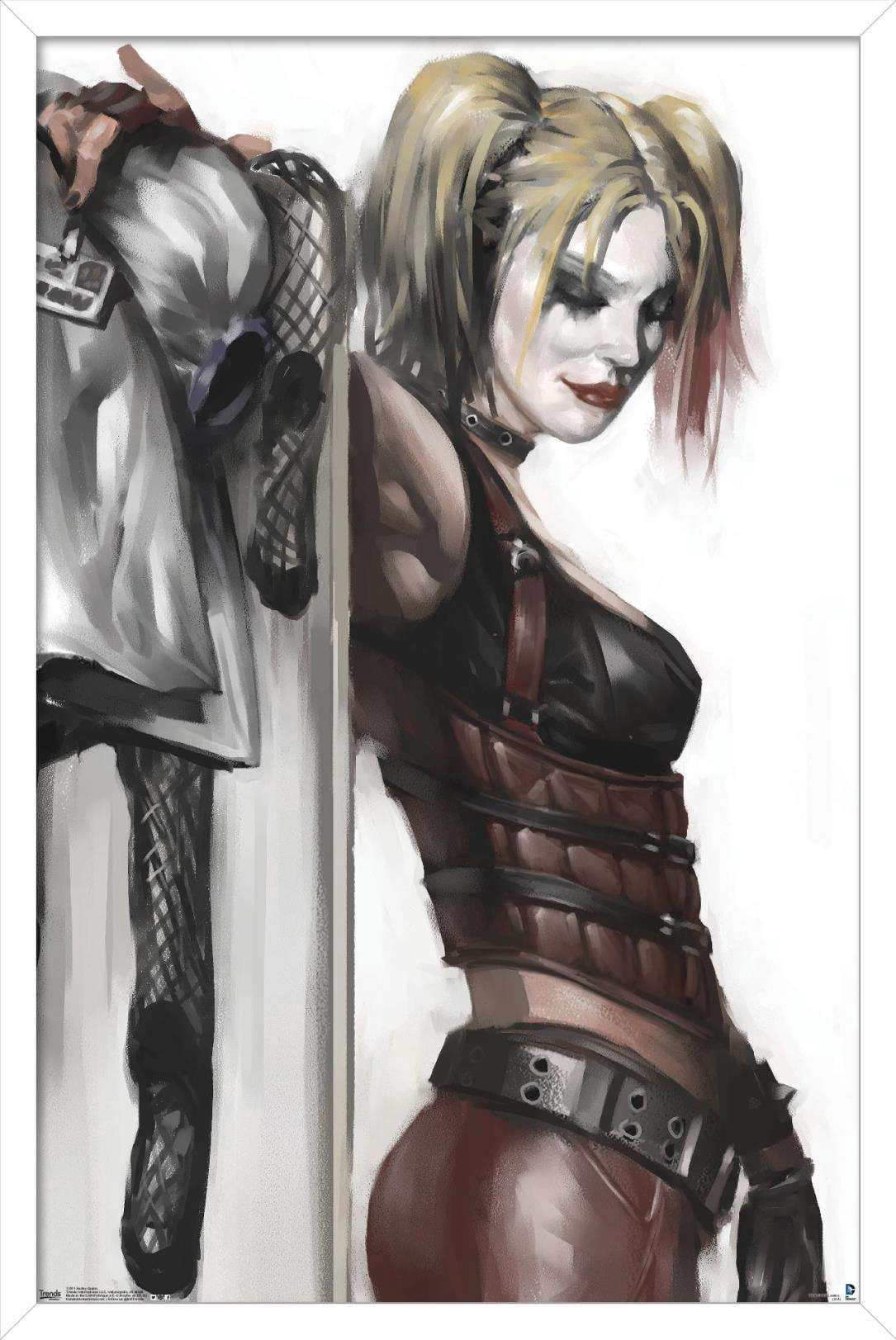 DC Comics - Harley Quinn Wall Poster, 14.725" x 22.375", Framed
