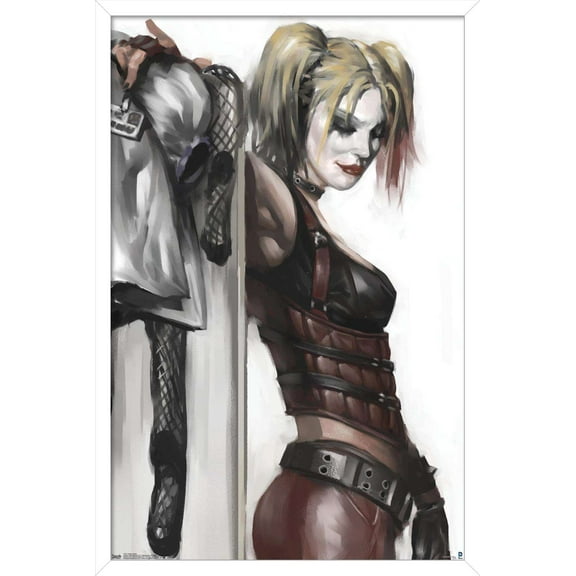 DC Comics - Harley Quinn Wall Poster, 14.725" x 22.375", Framed
