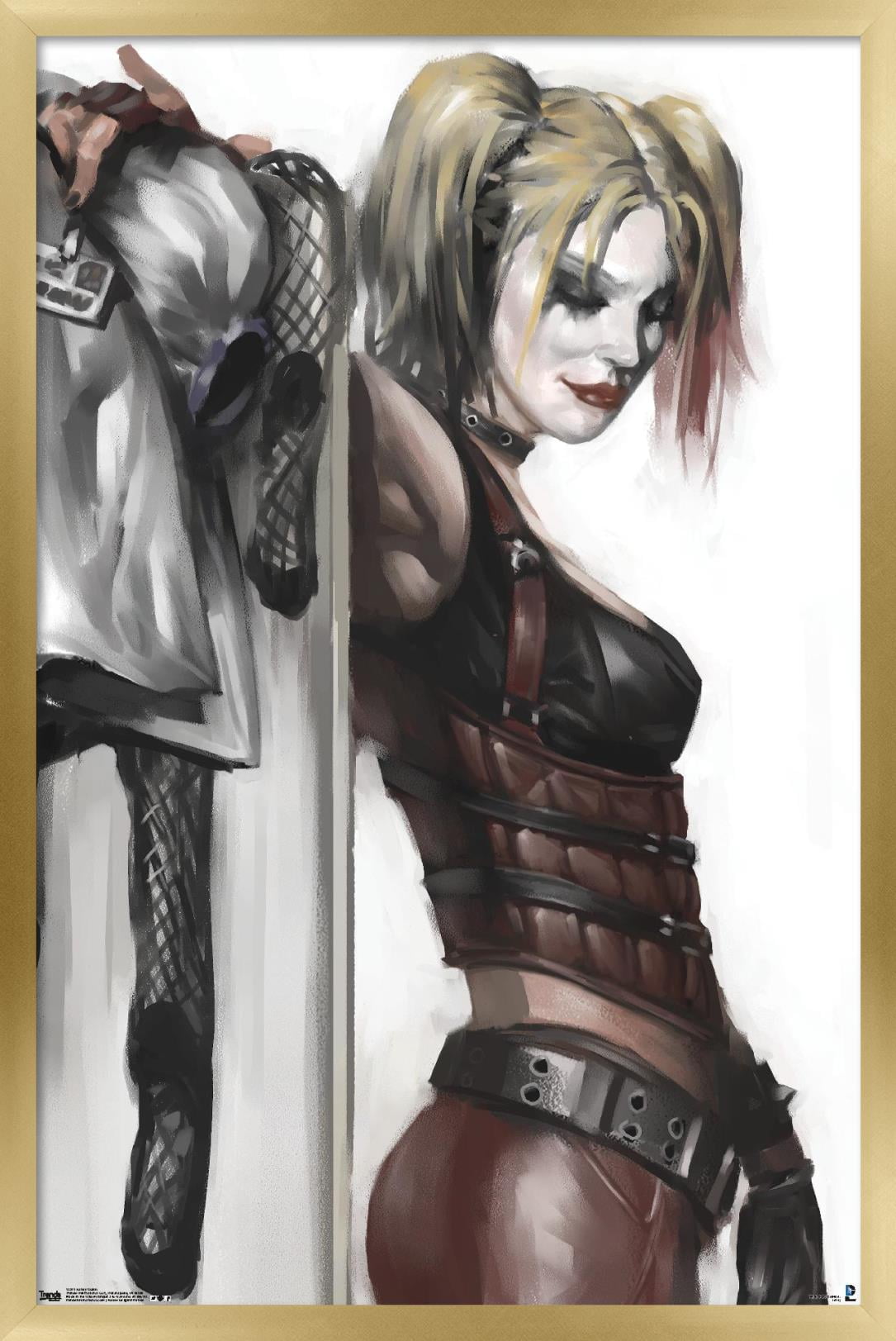 DC Comics - Harley Quinn Wall Poster, 22.375" x 34", Framed