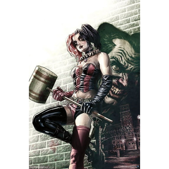 DC Comics - Harley Quinn - Wall Wall Poster, 22.375" x 34"