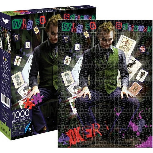 DC Comics Heath Ledger Joker 1,000pc Puzzle