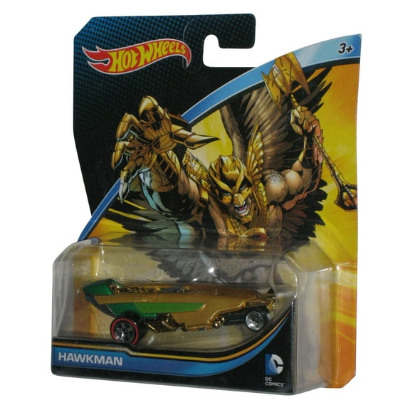 DC Comics Hot Wheels Hawkman (2014) Mattel Toy Car