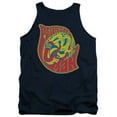 thumbnail image 1 of DC Comics How I Roll Adult Tank Top Navy, 1 of 1
