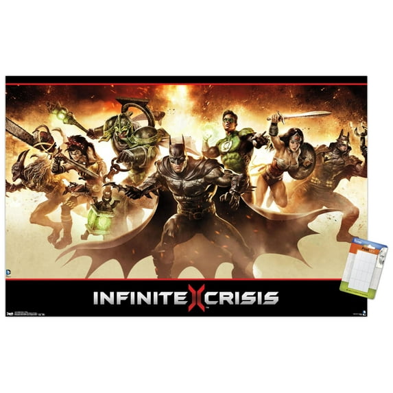 DC Comics - Infinite Crisis - Group Wall Poster, 14.725" x 22.375"