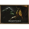 thumbnail image 1 of DC Comics - Injustice: Gods Among Us 2 - Batman & The Flash Wall Poster, 14.725" x 22.375", Framed, 1 of 6