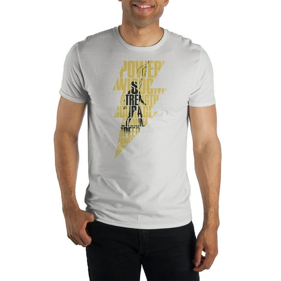 DC Comics JRs Shazam! Billy Batson Short-Sleeve T-Shirt - 5XL