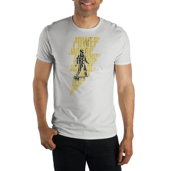 DC Comics JRs Shazam! Billy Batson Short-Sleeve T-Shirt-Medium