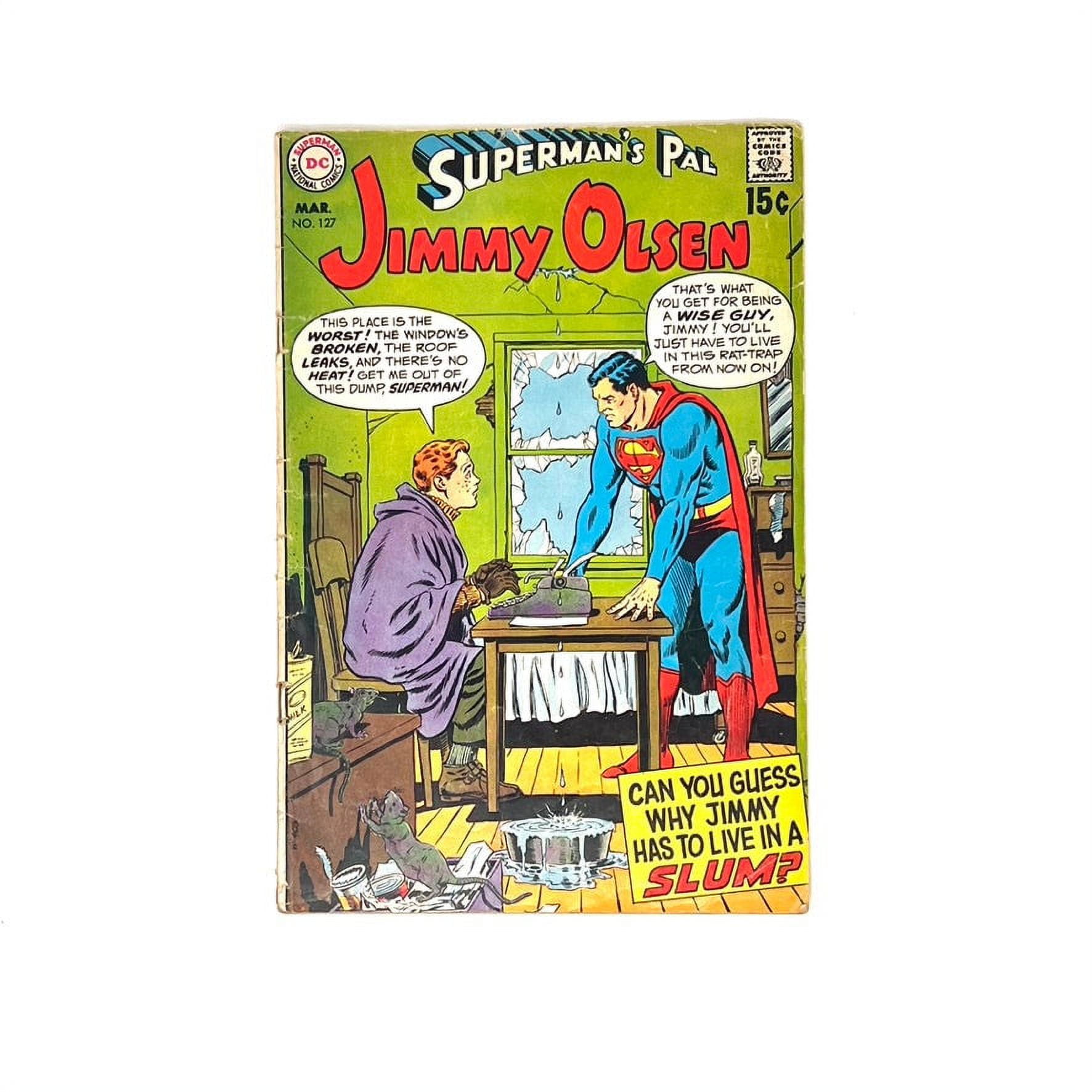 DC Comics Jimmy Olsen Superman's Pal Issue No 127 Comic Book - Walmart.com